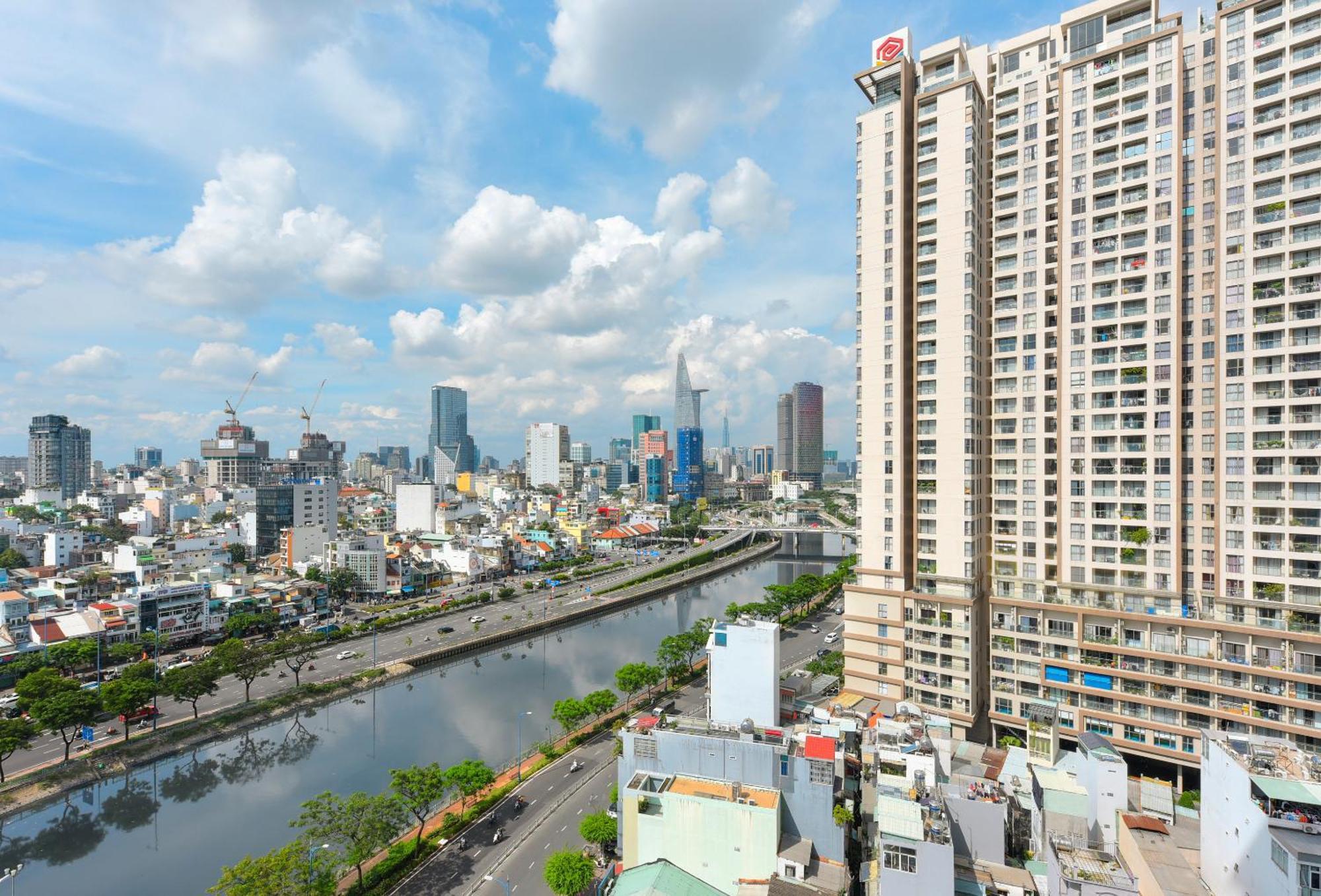 Can Ho Rivergate - Sai Gon, Quan 4 โฮจิมินห์ซิตี้ ภายนอก รูปภาพ