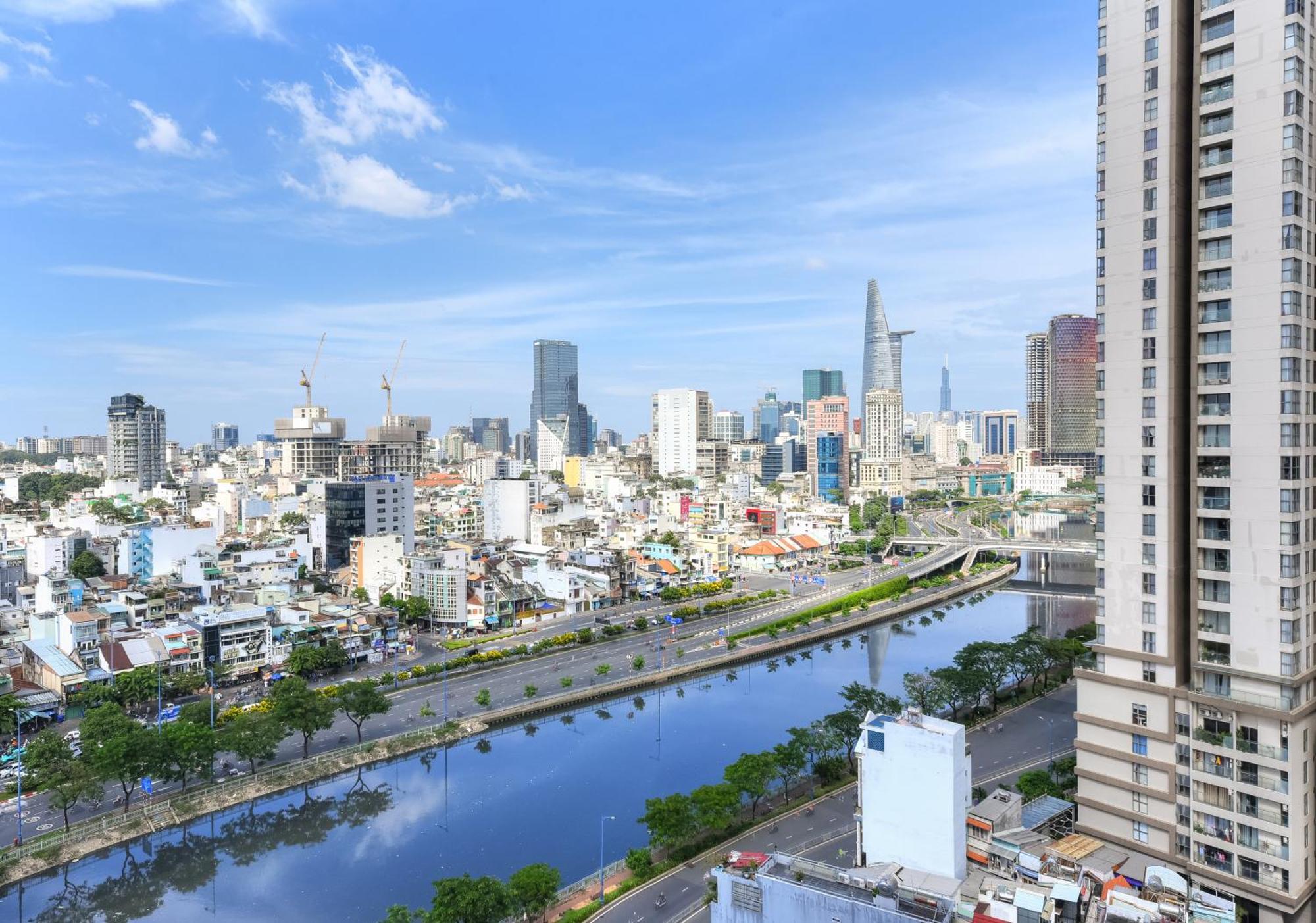 Can Ho Rivergate - Sai Gon, Quan 4 โฮจิมินห์ซิตี้ ภายนอก รูปภาพ